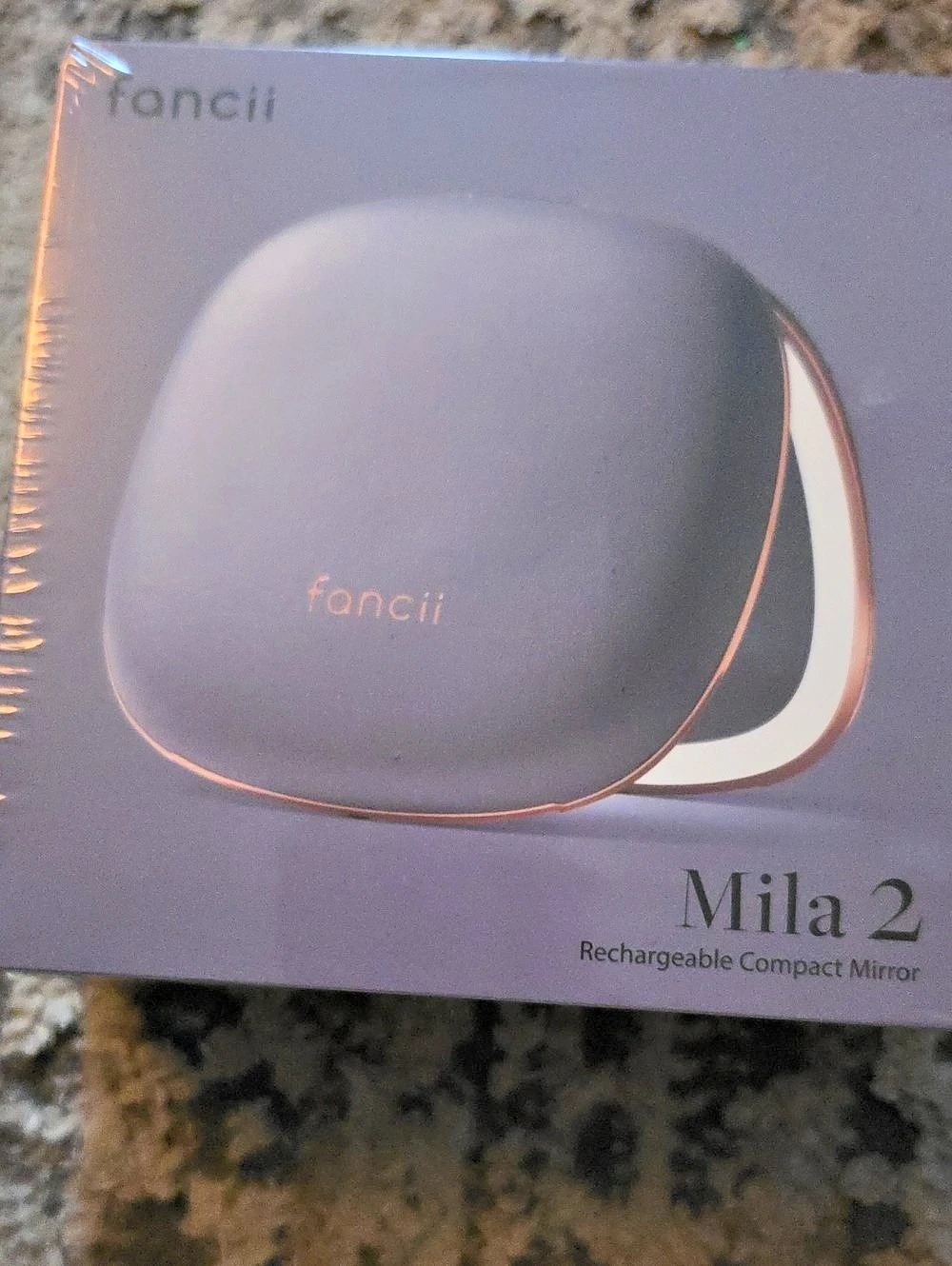 fancii Mila 2 Rechargeable Compact Mirror Purple & Pink